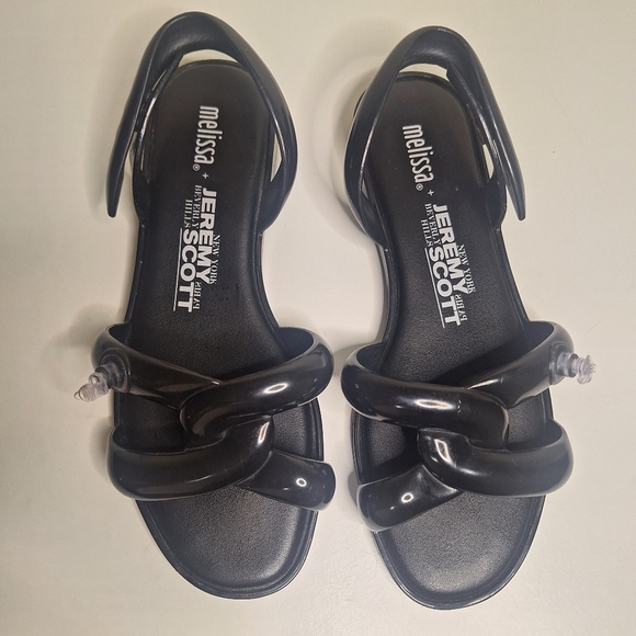 Melissa Women's Tube Jeremy Scott Jelly Sandal SZ 6 - Picture 5 of 12